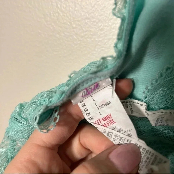 Aerie teal lace bralette L - Picture 5 of 5
